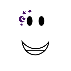 Star Face Purple